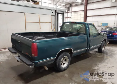 1996 GMC Sierra C1500 from USA, damaged, VIN 1GTEC14M2TZ528378